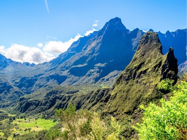 Cirque de Mafate Aerial View